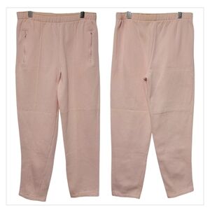 Lady Foot Locker Pink Joggers Women’s Small Fleece Sweatpants
